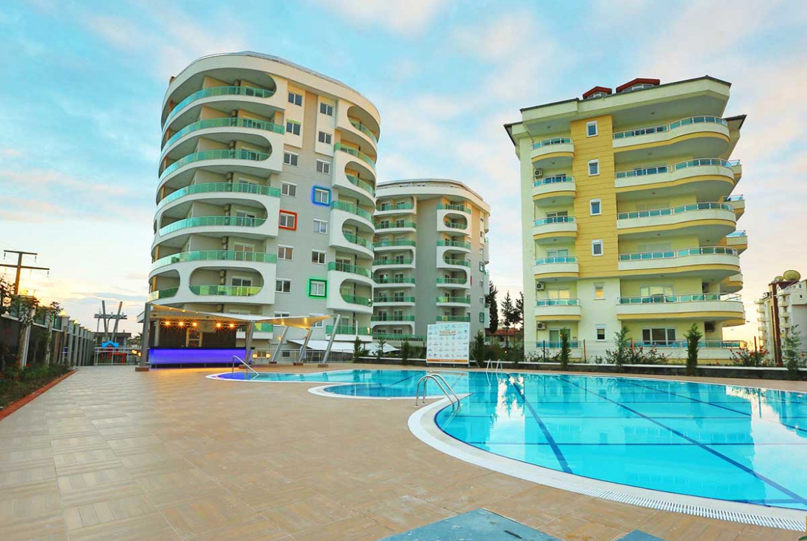 Apartments with nice view in Alanya