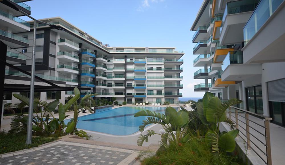 Apartments near seaside in Alanya