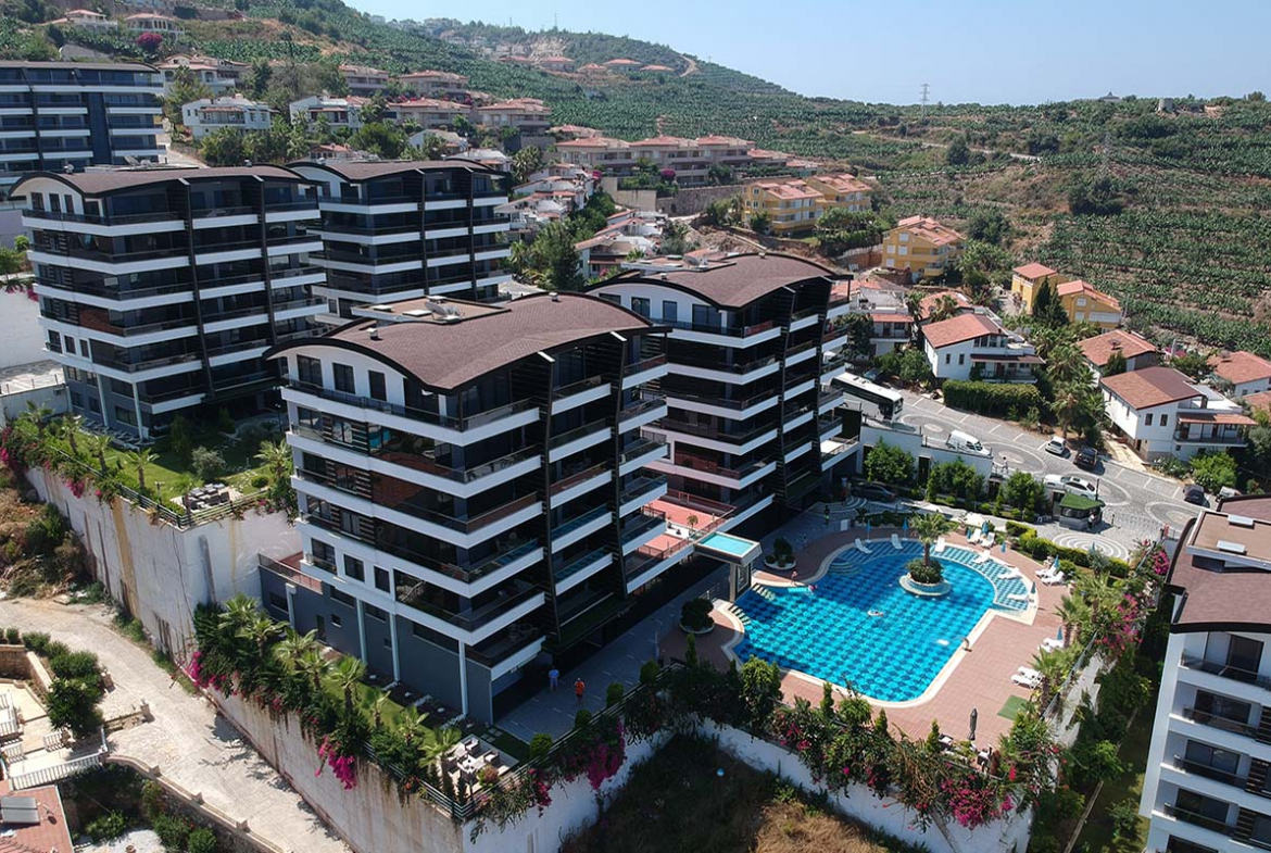 Homes with panorama view in Alanya