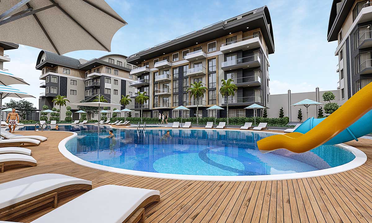 High quality apartments in Alanya